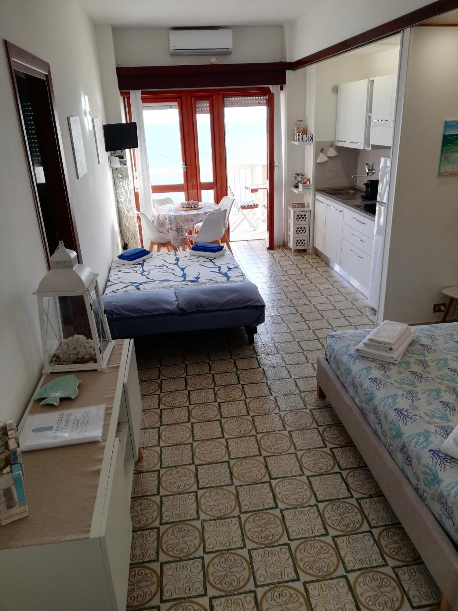 Apartmán La Terrazza Sul Tirreno Nettuno Exteriér fotografie